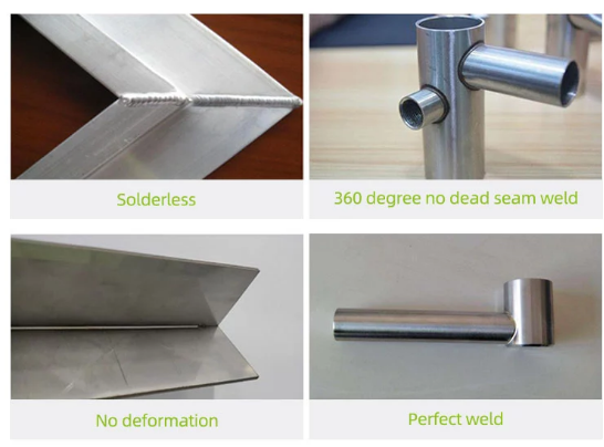 Comparaci&oacute;n de efectos de soldadura