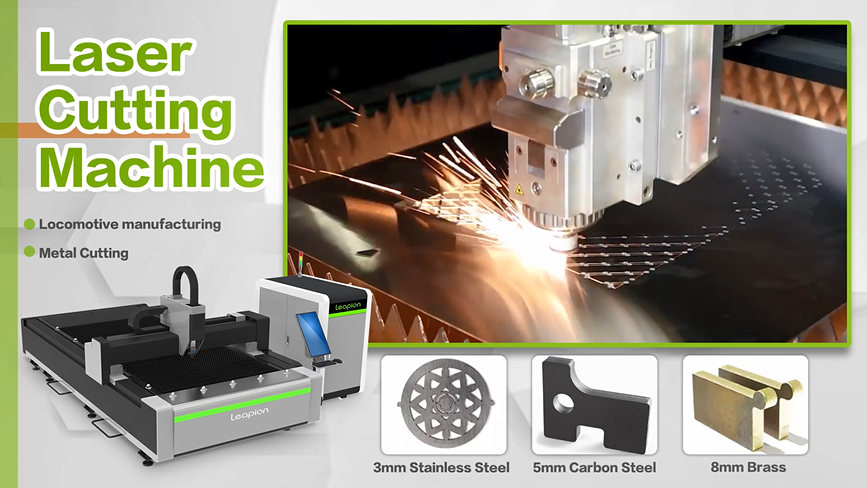 Máquina de corte por láser de fibra Metal de suministro directo de fábrica