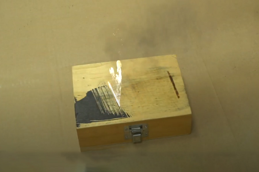 limpieza l&aacute;ser de madera