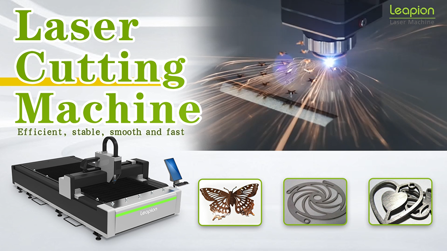 Leapion 2022 Nueva máquina de corte láser multifuncional CNC 1000w para láminas Metal