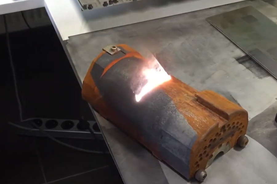 limpiar el &oacute;xido de la pistola