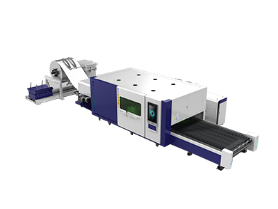 Máquina de corte por láser alimentada por bobina