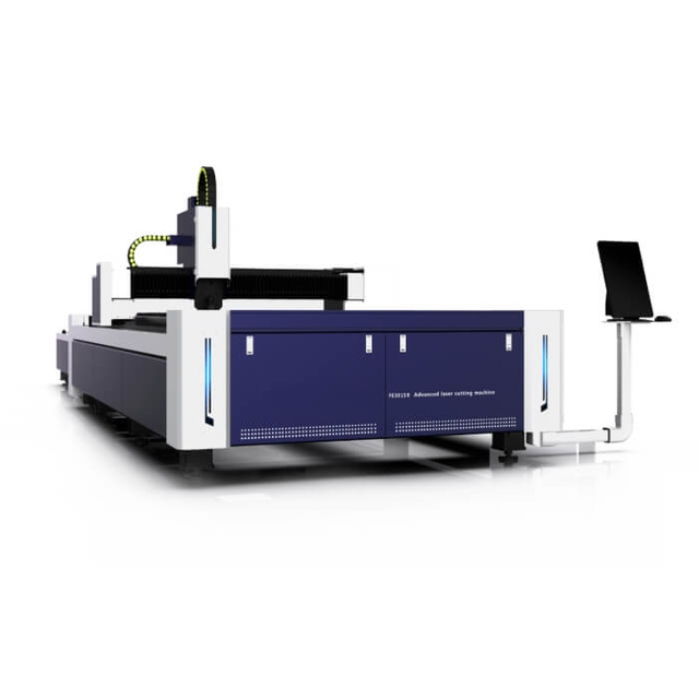 Comprar máquina cortadora láser de fibra de forma plana única económica