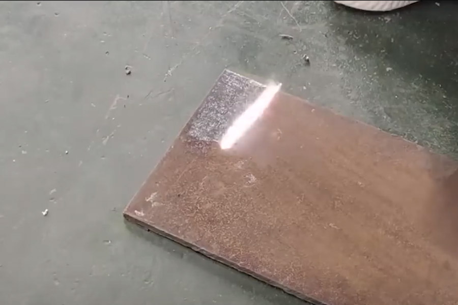 eliminaci&oacute;n de &oacute;xido de la pistola